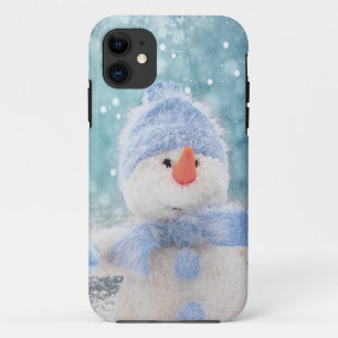 Capa Para iPhone 11 Boneco de Neve