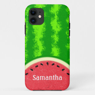 Capa Para iPhone 11 Bonito personalizado fruta do verão da fatia da
