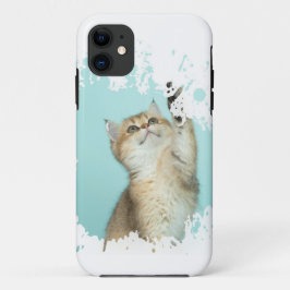 Capa Para iPhone 11 Bonito presente para dono de gatos