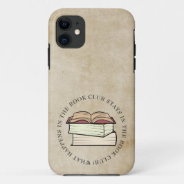Capa Para iPhone 11 Book Club