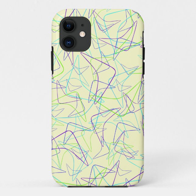 Capa Para iPhone 11 Boomerangs de Carnaval (Verso)