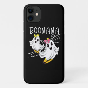 Capa Para iPhone 11 Boonana Fantasma Banana Bonito Halloween