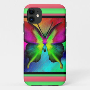 Capa Para iPhone 11 Borboleta