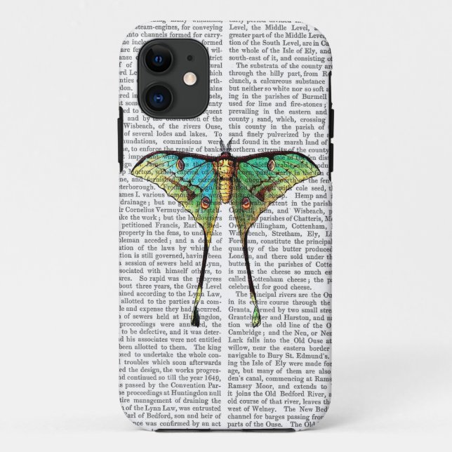 Capa Para iPhone 11 Borboleta 2 (Verso)