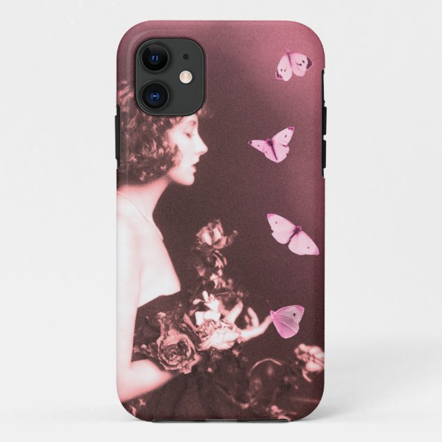 Capa Para iPhone 11 Borboleta, Borboleta (Verso)