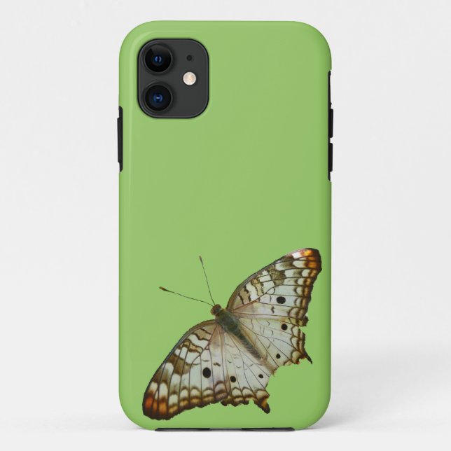 Capa Para iPhone 11 Borboleta Exótica de Santa Lúcia (Verso)