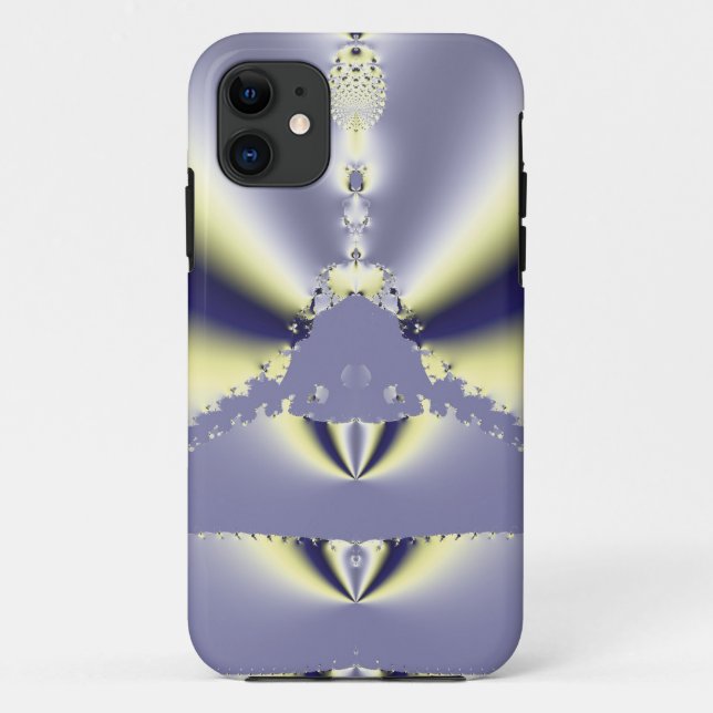 Capa Para iPhone 11 Borboleta Roxa (Verso)