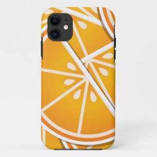 Capa Para iPhone 11 Bordas de laranja fungo