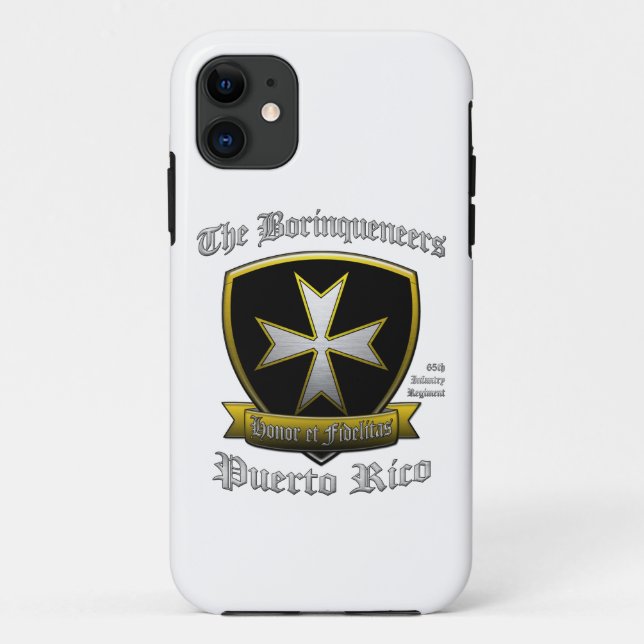 Capa Para iPhone 11 Borinqueneers (Verso)