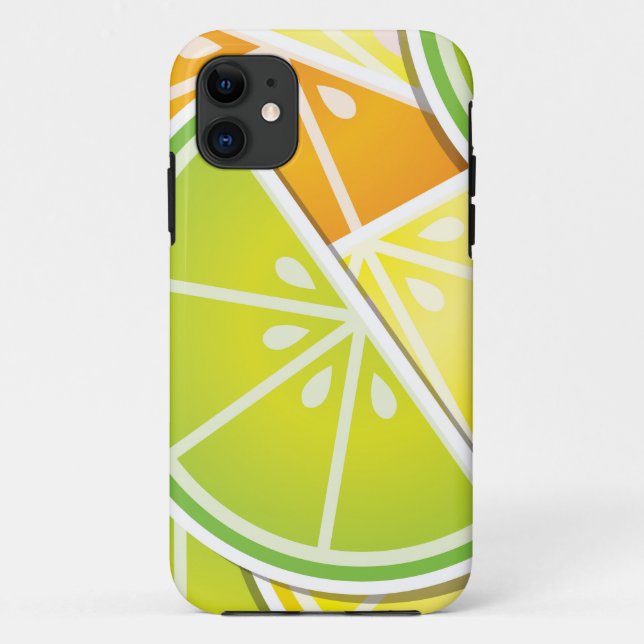 Capa Para iPhone 11 Borras de citrinos fungos (Verso)