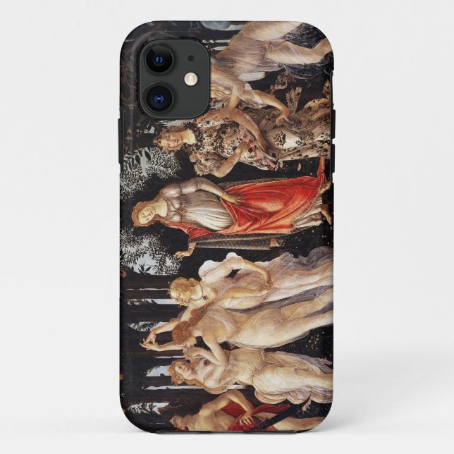 Capa Para iPhone 11 Botticelli Primavera (Verso)