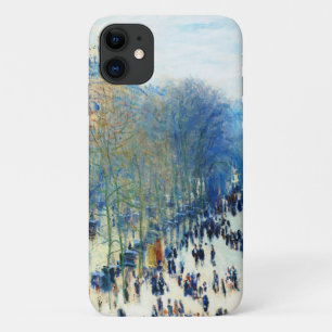 Capa Para iPhone 11 Boulevard des Capucines Claude Monet belas artes