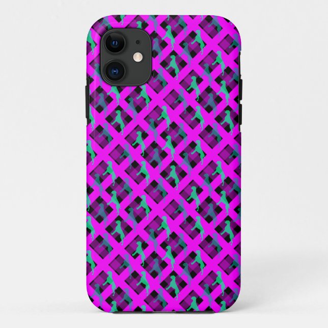 Capa Para iPhone 11 Boxer Pop: Série de Arte Ousada e Abstrata (Verso)