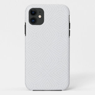 Capa Para iPhone 11 Branca sólida texturizada.