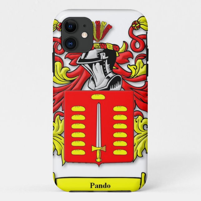 Capa Para iPhone 11 Brasão de Pando (Verso)