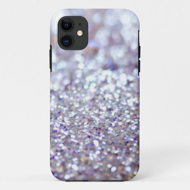 Capa Para iPhone 11 Brilho de prata (Verso)