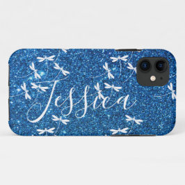 Capa Para iPhone 11 Brilho e libélulas personalizadas Case-Mate iP