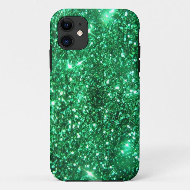 Capa Para iPhone 11 Brilho Verde (Verso)