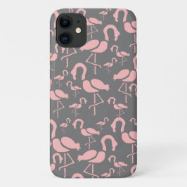 Capa Para iPhone 11 Brincadeira Rosa Flamingo