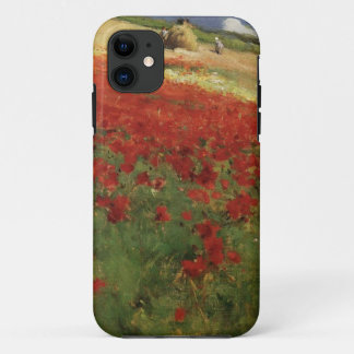 Capa Para iPhone 11 BRUCE, vermelho da papoila das papoilas de William