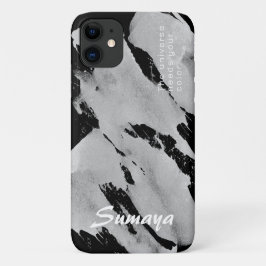 Capa para iPhone 11 Brushy Preto e Cinza | Persona