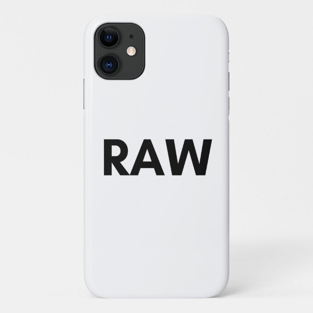 Capa Para iPhone 11 bruto (Verso)