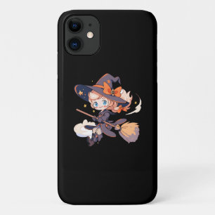 Capa Para iPhone 11 Bruxa Halloween
