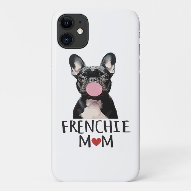 Capa Para iPhone 11 Buldogue francês bonito (Verso)
