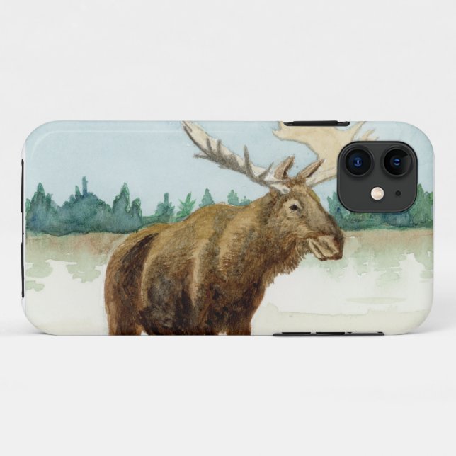 Capa Para iPhone 11 Bull Moose (Verso (horizontal))