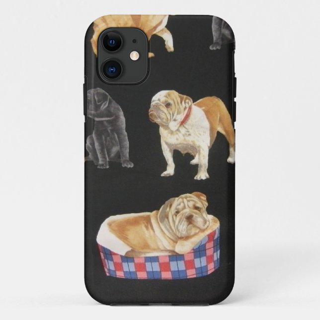 Capa Para iPhone 11 Bulls & Shar Peis (Verso)