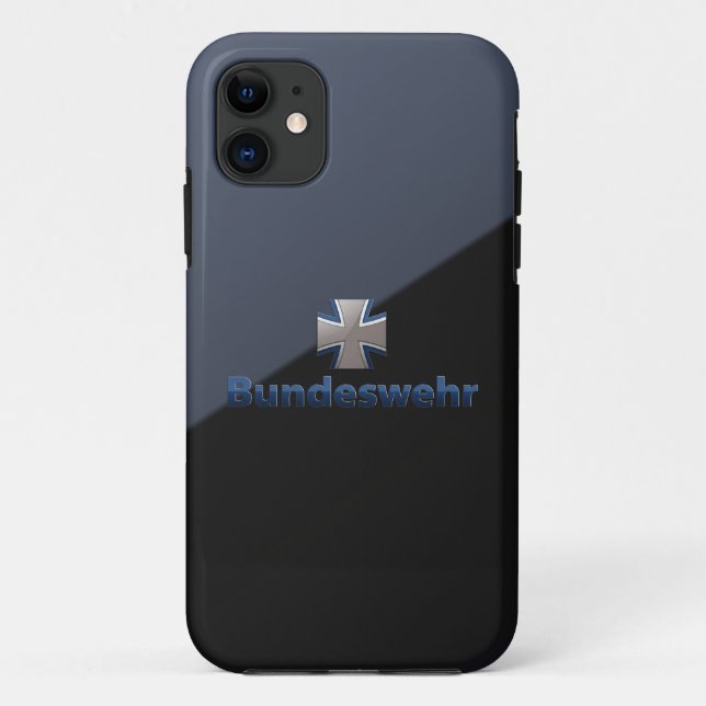 Capa Para iPhone 11 Bundeswehr Emblem (Verso)