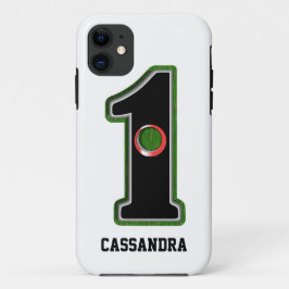 Capa Para iPhone 11 Buraco em um Golfista Sortudo Personalizado