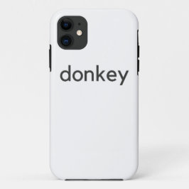 Capa Para iPhone 11 burro escuro