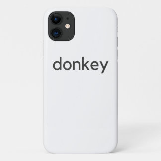 Capa Para iPhone 11 burro escuro