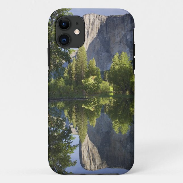 Capa Para iPhone 11 CA, Parque Nacional de Yosemite, El Capitan reflet (Verso)