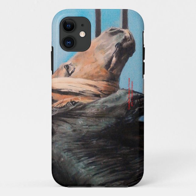 Capa Para iPhone 11 Caballos/Cabalos/Cavalos (Verso)