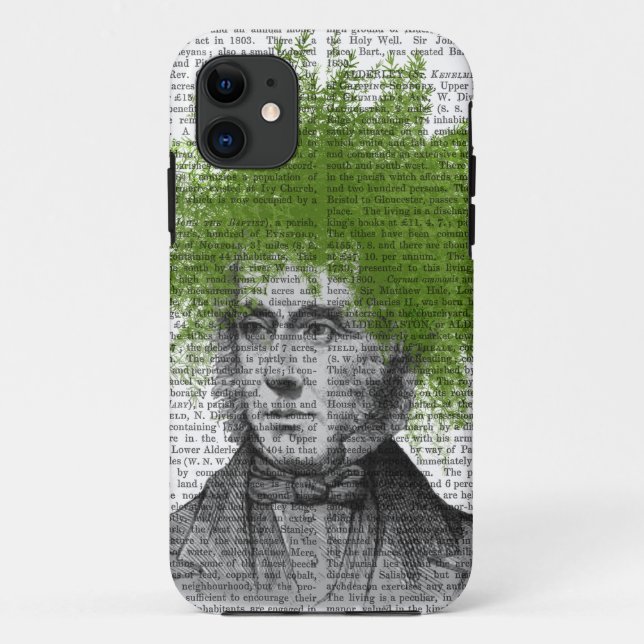 Capa Para iPhone 11 Cabeça de Asparagus Fern (Verso)