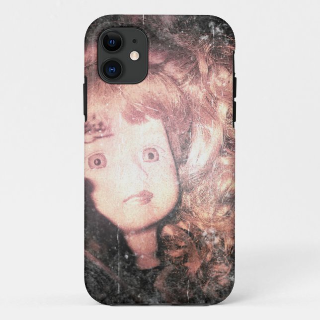 Capa Para iPhone 11 cabeça de boneca (Verso)