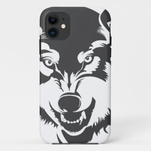 Capa Para iPhone 11 Cabeça de um Lobo