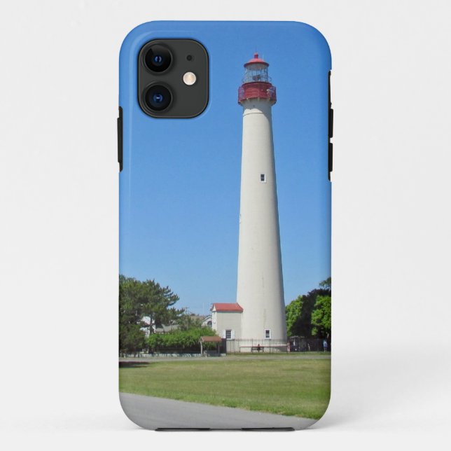 Capa Para iPhone 11 Cabo May Lightouse (Verso)