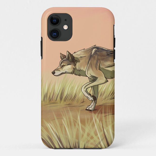 Capa Para iPhone 11 Caça ao amanhecer (Verso)