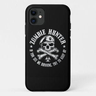 Capa Para iPhone 11 caçador do zombi