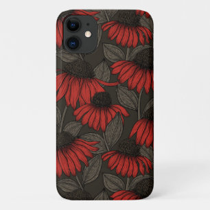 Capa Para iPhone 11 Caçadores vermelhos em castanho