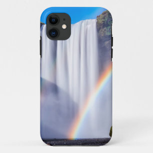 Capa Para iPhone 11 Cachoeira e arco-íris