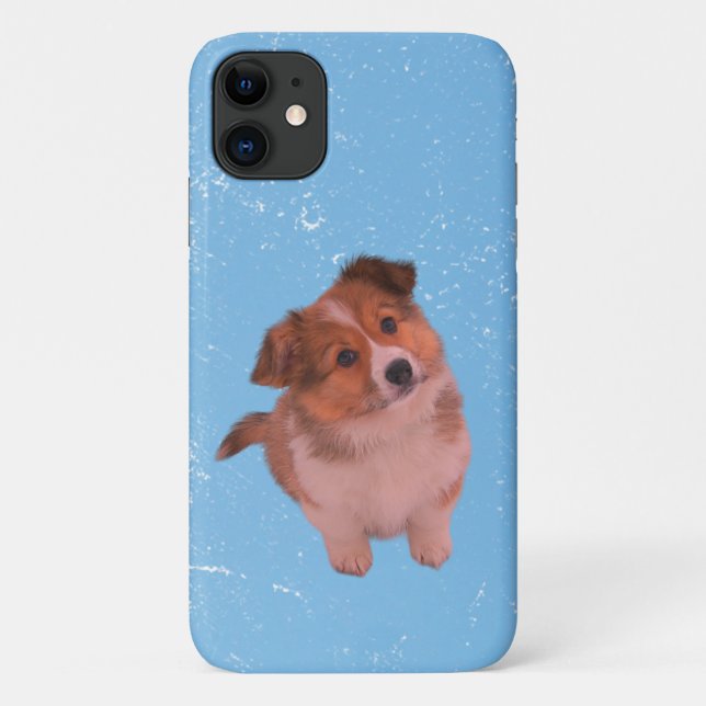 Capa Para iPhone 11 Cachorrinho Fofo (Verso)