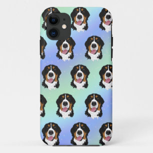 Capa Para iPhone 11 Cachorro da Montanha Bernese 