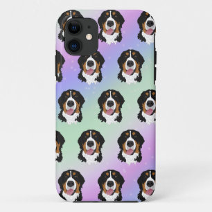 Capa Para iPhone 11 Cachorro da Montanha Bernese
