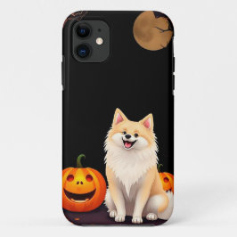 Capa Para iPhone 11 Cachorro de halloween, estilo animado