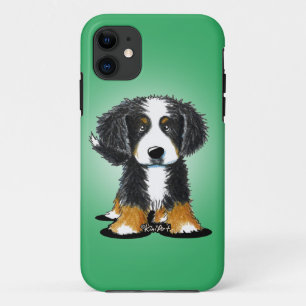 Capa Para iPhone 11 Cachorro de Montanha KiniArt Bernese