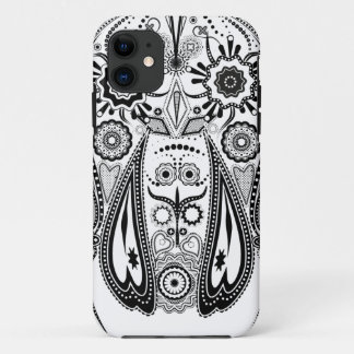 Capa Para iPhone 11 Cachorro grande preto e branco